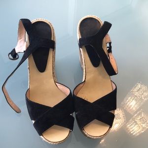 Black sandals size 40